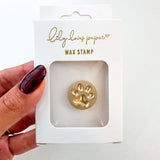 Wax Seal Stamp Paw Print 3D