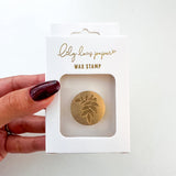 Wax Seal Stamp Ash Leaf