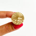 Wax Seal Stamp Sunny Horizon