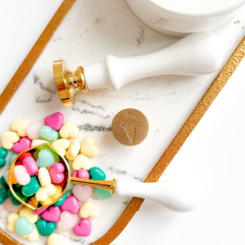 Wax Seal Stamp Ice Cream