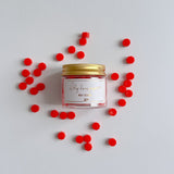 Wax Beads Strawberry - Opaque