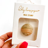 Wax Seal Stamp City Trip