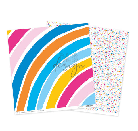 12" Paper Three Little Words - Somewhere Over The Rainbow