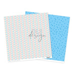 12" Paper Three Little Words - Summer Fling