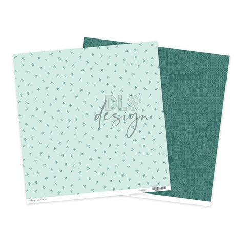 12" Paper Essentials Seafoam 9