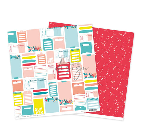 12" Paper Fourteen Weeks Of Sunshine - Tag This Moment