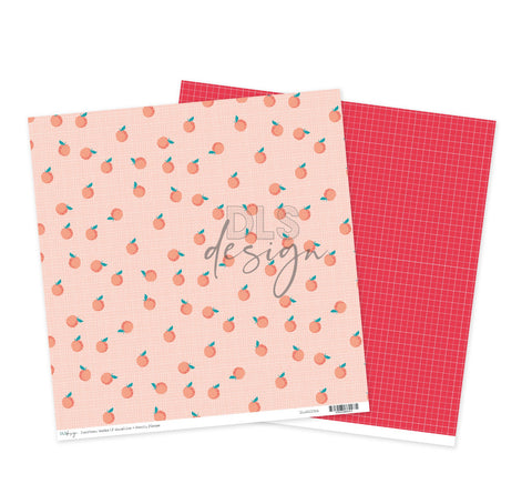 12" Paper Fourteen Weeks Of Sunshine - Peach, Please