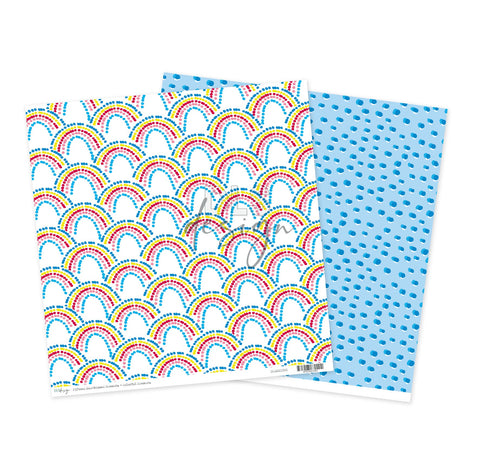 12" Paper Fifteen Sun-kissed Moments - Colorful Moments