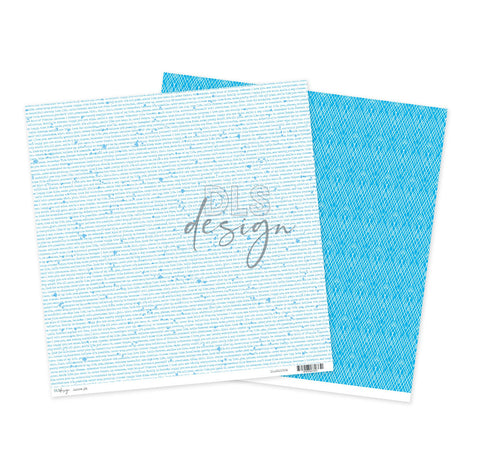 12" Paper Essentials Azure 8