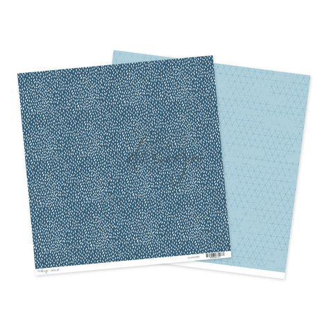 12" Paper Essentials Navy 5