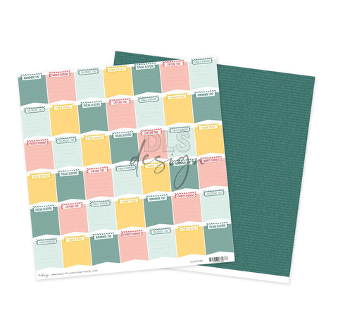 12" Paper Seventeen Fall Adventures - Daily Notes