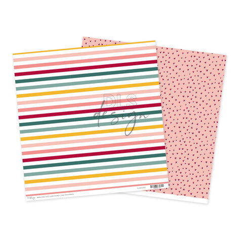 12" Paper Seventeen Fall Adventures - Cozy Heartbeats