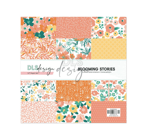 Paper Pad 12" Blooming Stories