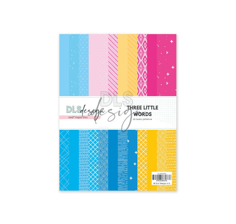 Paper Pad 6x8" Three Little Words Essentials