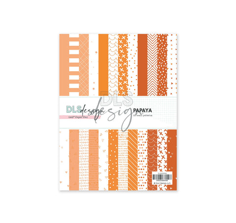 Paper Pad 6x8" Essentials Papaya