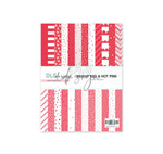 Paper Pad 6x8" Essentials Bright Red & Hot Pink