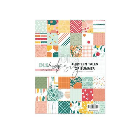Paper Pad 6x8" Thirteen Tales Of Summer