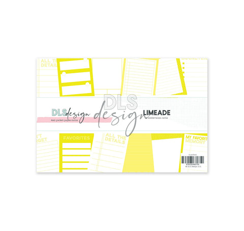 Pocket Pages set 4x6 Essentials - Limeade