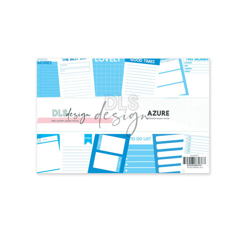 Pocket Pages set 4x6 Essentials - Azure