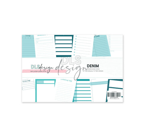 Pocket Pages set 4x6 Essentials - Denim