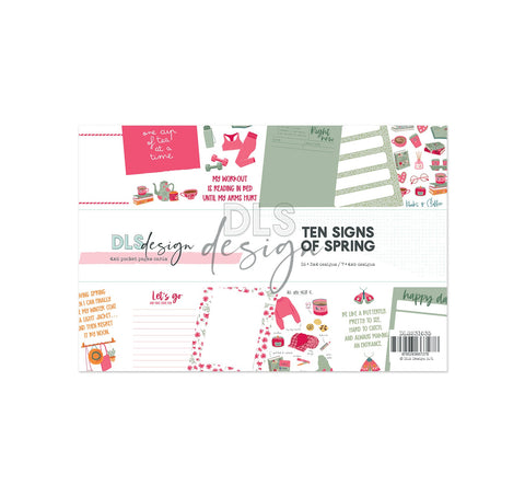 Pocket Pages set 4x6 Ten Signs Of Spring