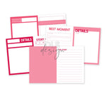 Pocket Pages set 4x6 Essentials Cherry