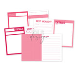 Pocket Pages set 4x6 Essentials Cherry