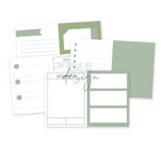 Pocket Pages set 4x6 Essentials Sage