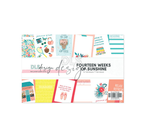 Pocket Pages set 4x6 Fourteen Weeks Of Sunshine