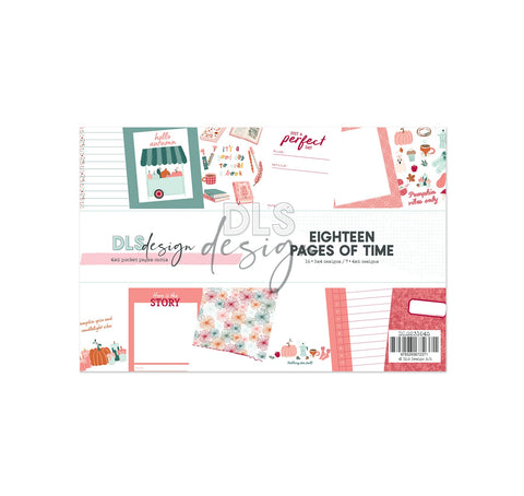 Pocket Pages set 4x6 Eighteen Pages Of Time