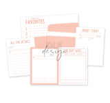 Pocket Pages set 4x6 Essentials Peach