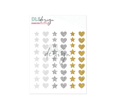 Enamel Shapes Glitter