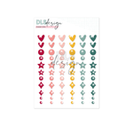 Enamel Shapes Seventeen Fall Adventures - Main Kit