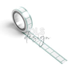 Washi Tape Filmstrip Seagreen
