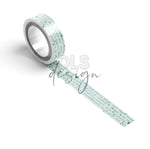 Washi Tape Text Seafoam