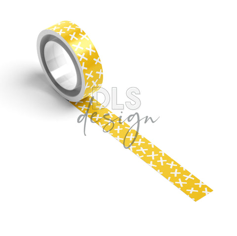 Washi Tape Crosses Sunshine