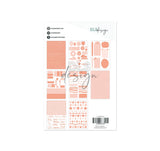 Sticker Set Essentials Peach
