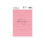 Alphabet Stickers Coco Hot Pink