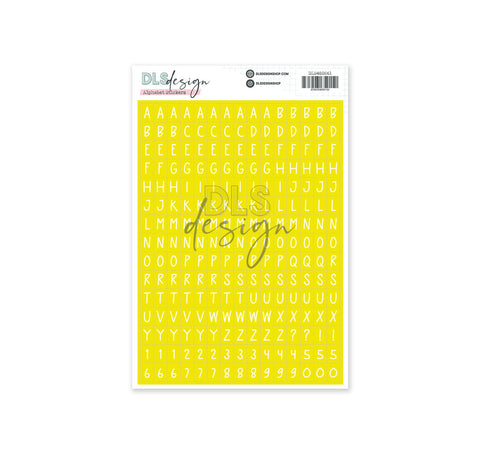 Alphabet Stickers Lucy Limeade