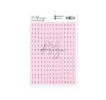 Alphabet Stickers Rosie Candy Floss - Main Kit