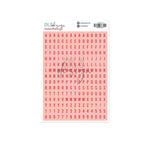 Alphabet Stickers Gilmo Coral