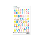 Contour Alphabet Stickers Bobby