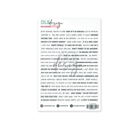 Word Stickers Daily Motivation