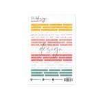Word Stickers Seventeen Fall Adventures - Main Kit