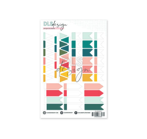 Shape Stickers - Advent 2024