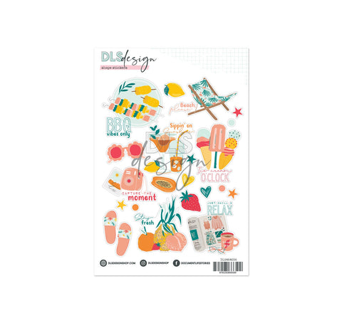 Shape Stickers Thirteen Tales Of Summer