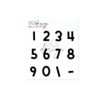 Die Set Numbers Mason Big