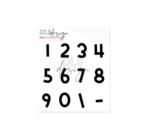 Die Set Numbers Mason Big