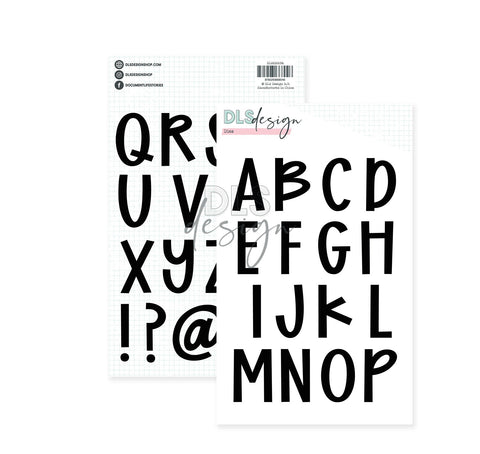Die Set Alphabet Sage Big