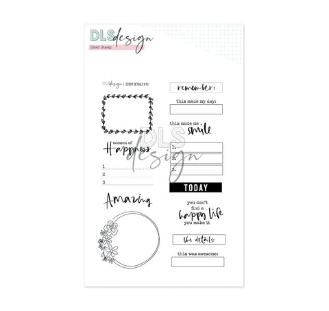 Clear Stamp Story Details #10